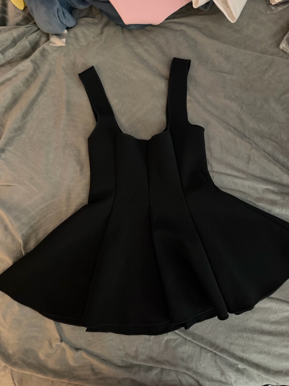 Zara Black Flared Tank Top Dress - Picture 5 of 5
